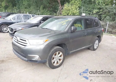 2012 Toyota Highlander Se V6 from USA, damaged, VIN 5TDBK3EH5CS102253
